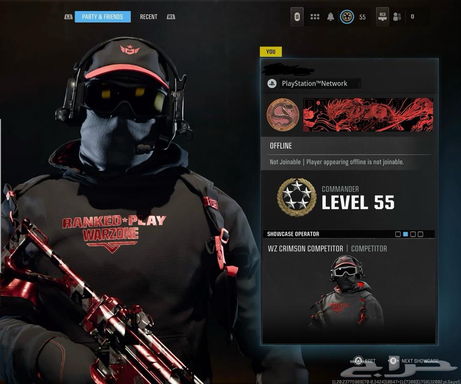 Crimson Rank Warzone Activision Account Code64529576763267110