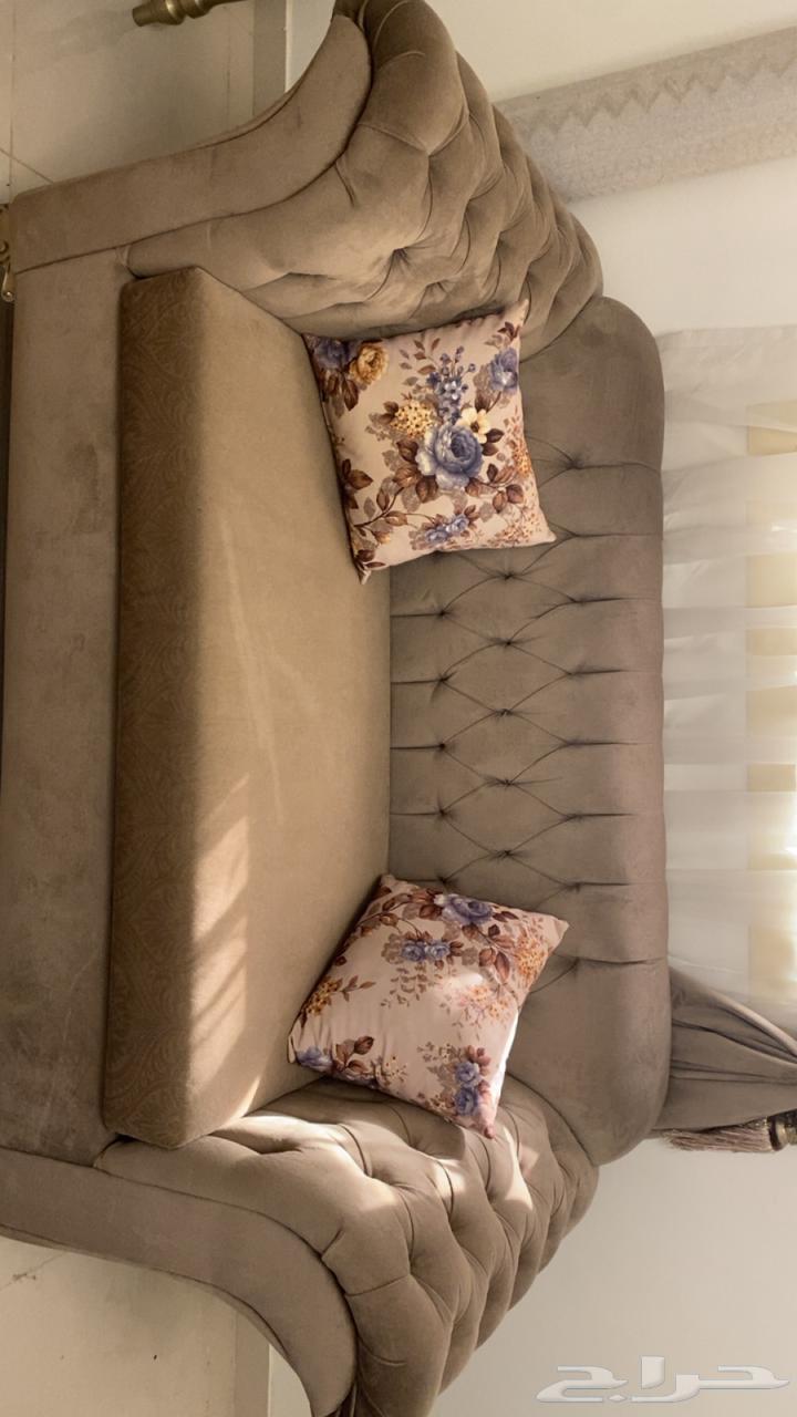 كنب بني فاخر ونظيف64533563866754111