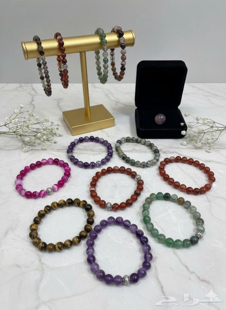 أساور أحجار طبيعية أصلية64530205437570110
