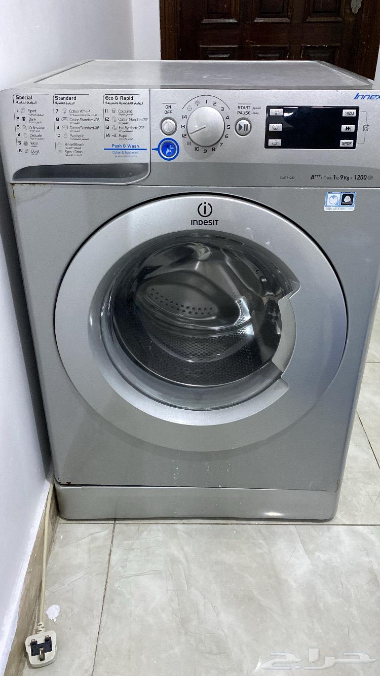 غسالة 9 كيلو بحاله ممتازه64531659983617111