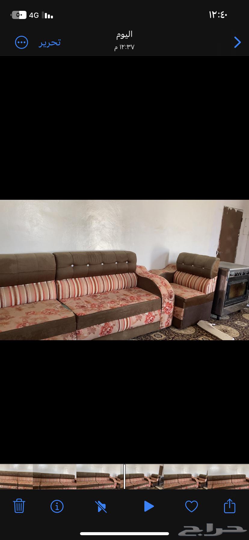 كنب 10 حبات كفو وضغطها كفو مستخدمه وفرن كبير شغال مستخدم64530430333827110