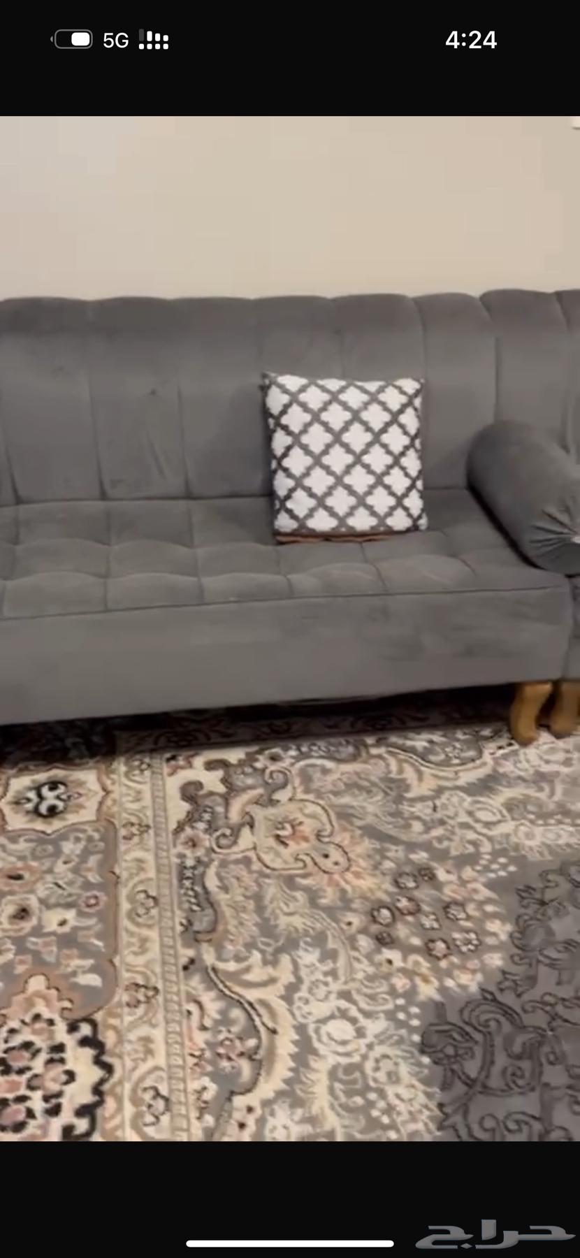 مجلس كنب للبيع معى طاولة مع مكنسة كهربائية ودفاية64531505349505114