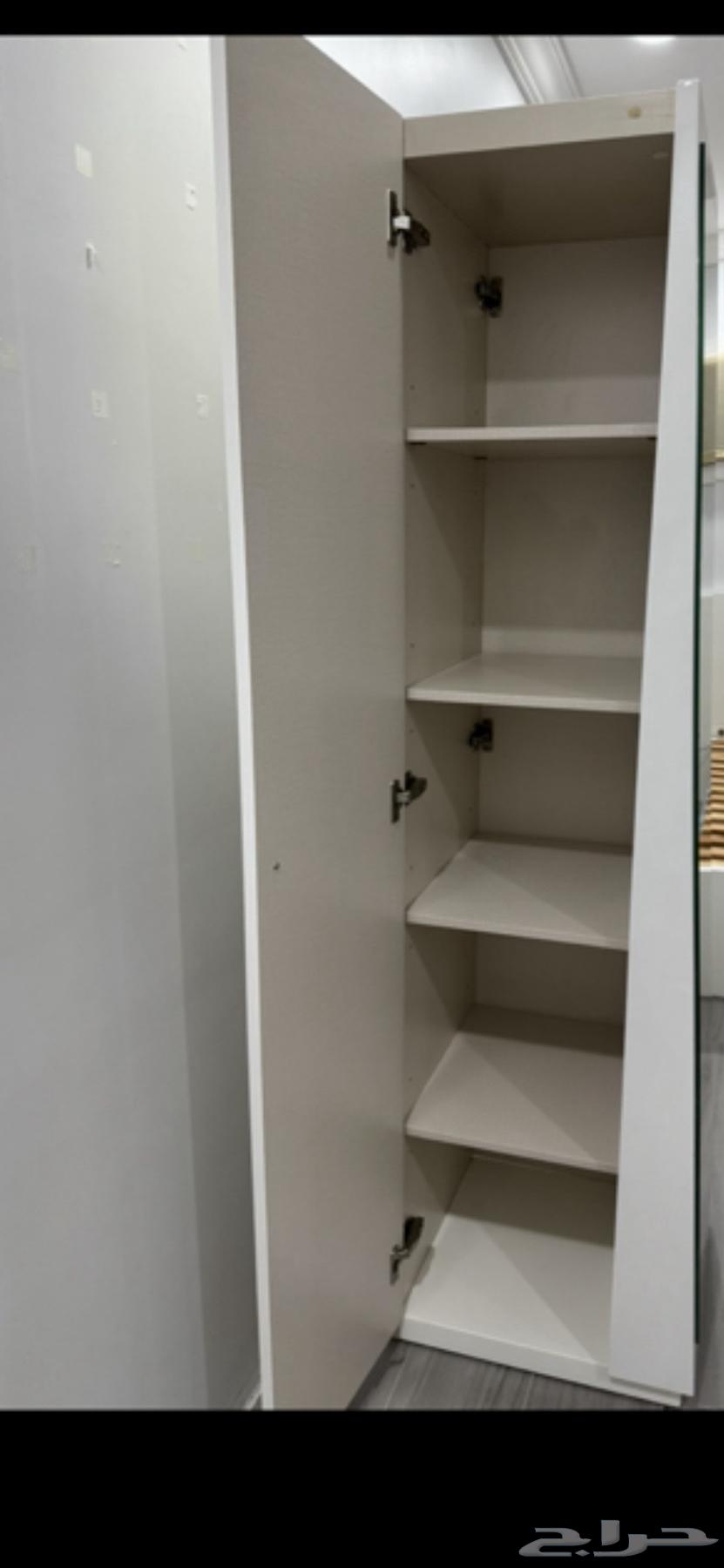 5-shelf new closet with mirrors, flawless 50064529362859265113