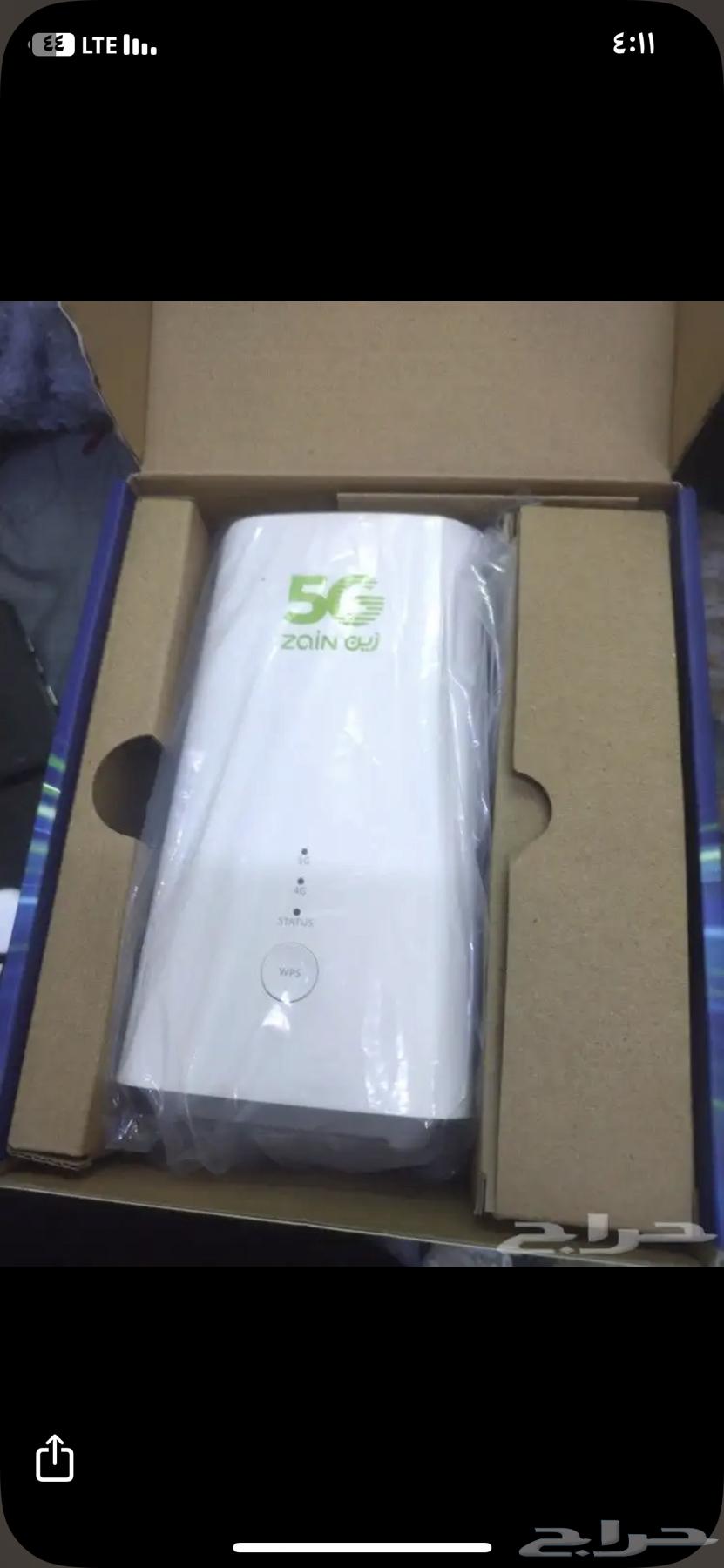 مودم زين 5G للبيع جديد ومقوي شبكه وشريحة نت64528040436353111