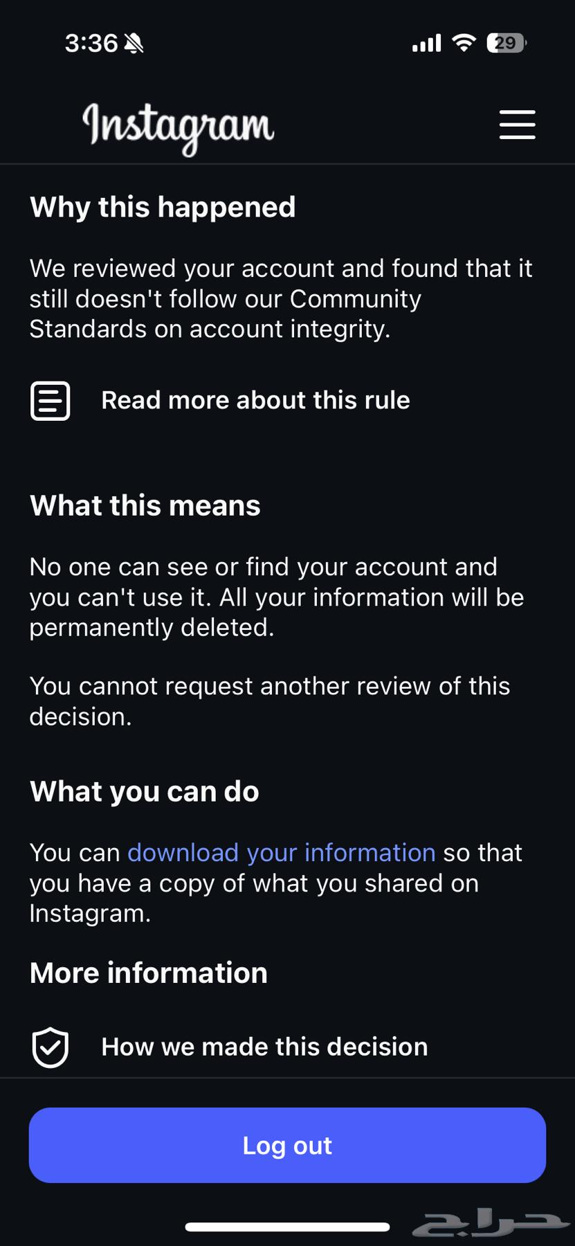 I sell the cheapest method to unblock Instagram64527263422851110