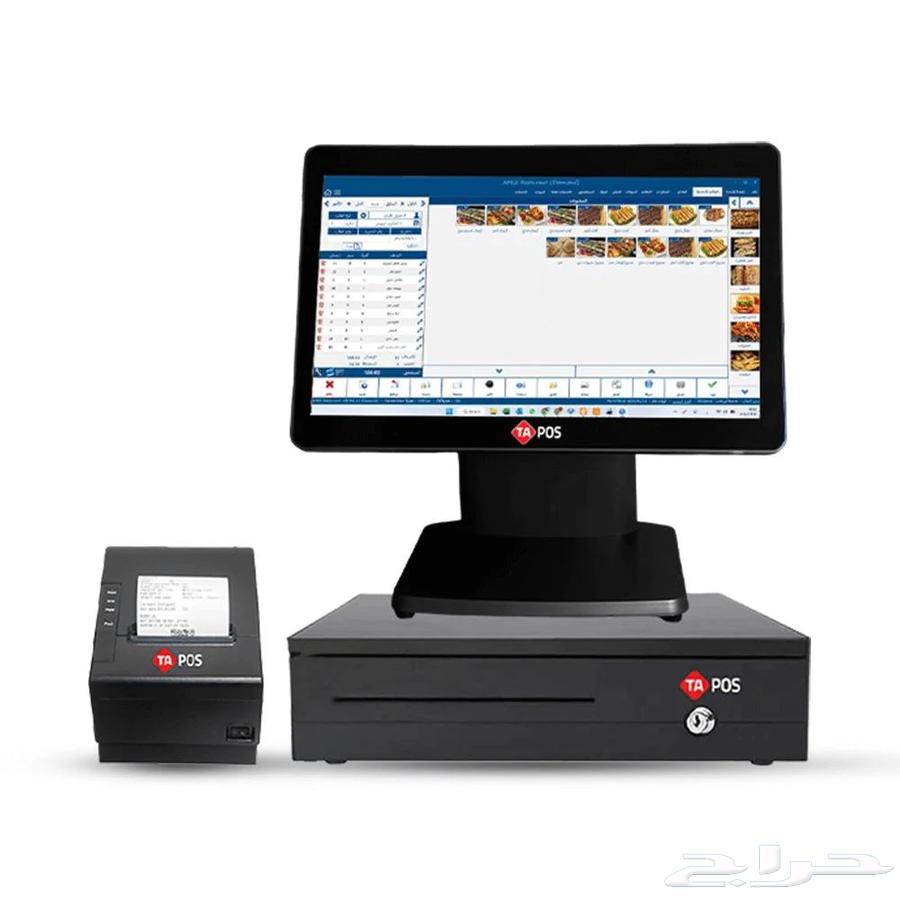 جهاز الكاشير مع النظام بسعر منافس جدا64539087597699110