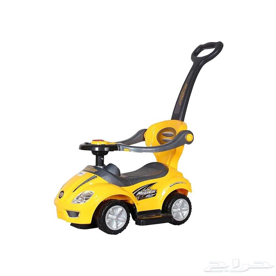 سياره بعصا دف للأطفال الصغار - سياره ركوب للأطفال مع موسيقى64542430055299110