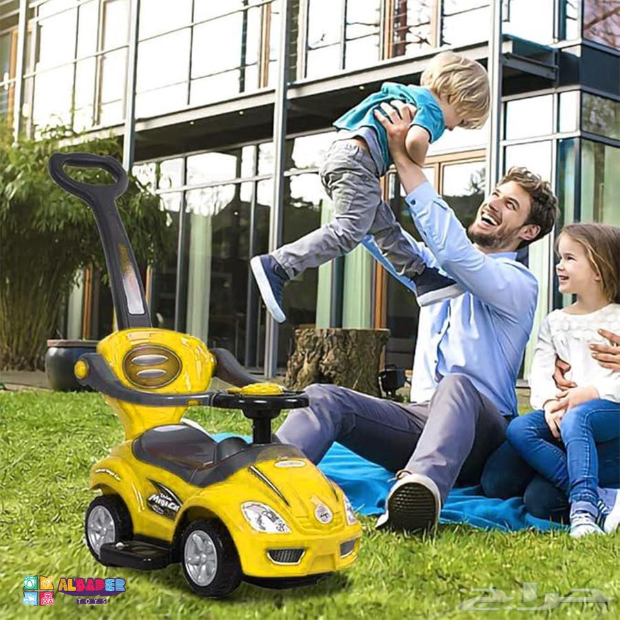 سيارة دف عصا مع حواجز للاطفال - سياره ركوب للأطفال بموسيقى64542359469825112