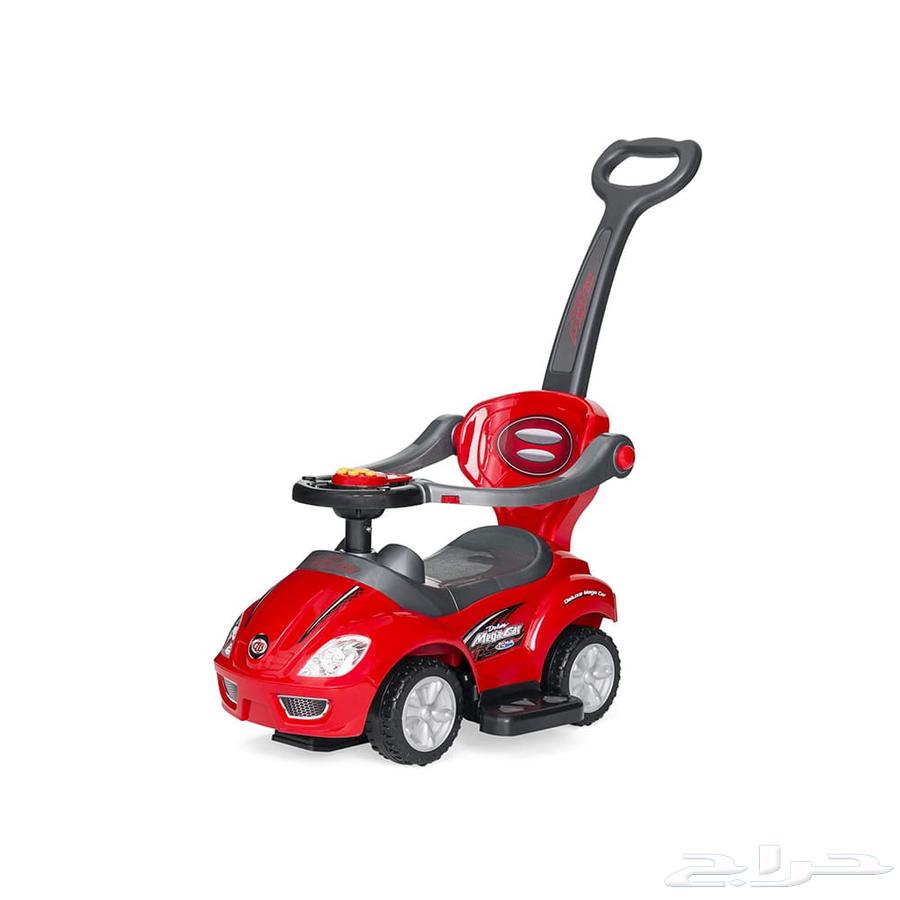 سياره بعصا دف للأطفال الصغار - سياره ركوب للأطفال مع موسيقى64542430055299114