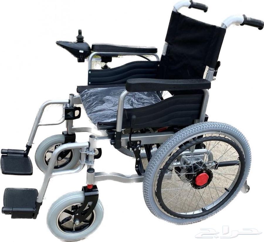 كرسي متحرك كهربائي يتحمل الوزن 150 كيلو وسهل الاستخدام64536753485826114