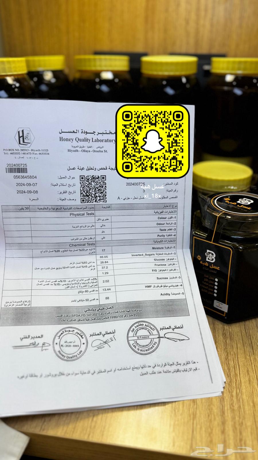 Sidr, Samar, and Talh Honey64543408206593112