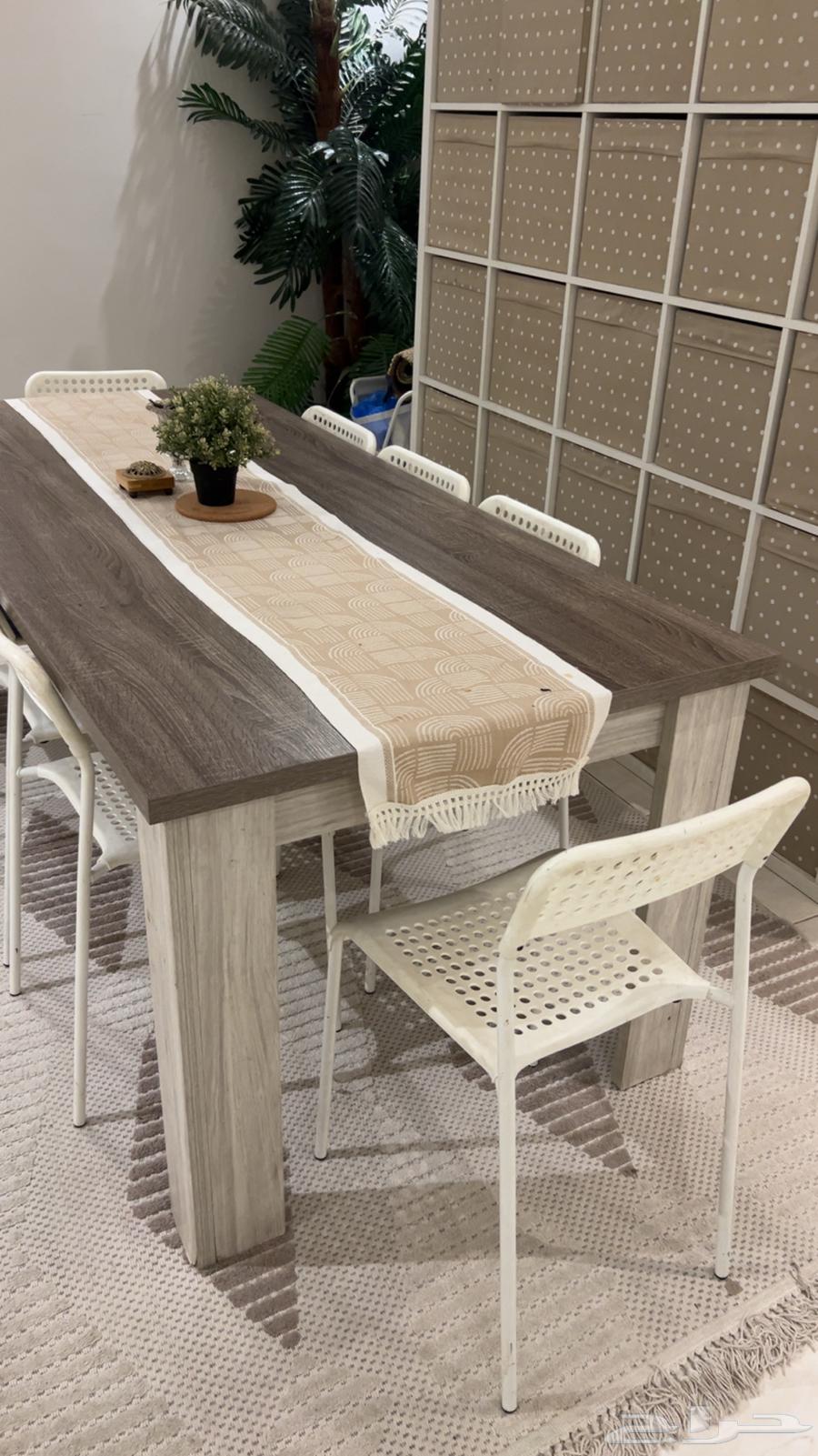 Dining table with 8 chairs64536864633345110