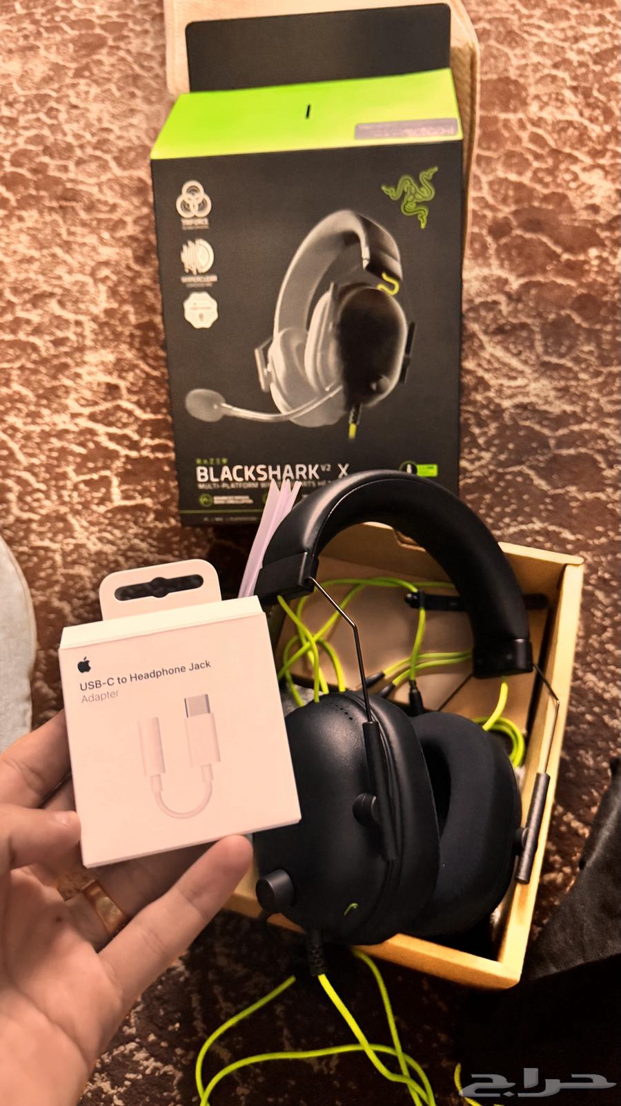 سماعه للبيع م استخدمتها الا يوم64539669860738110