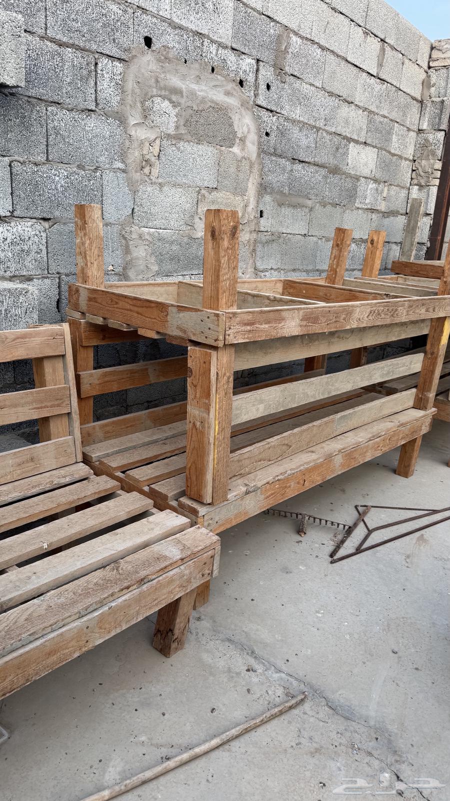 جلسات خشب طبليات للمخيم64471006773121111