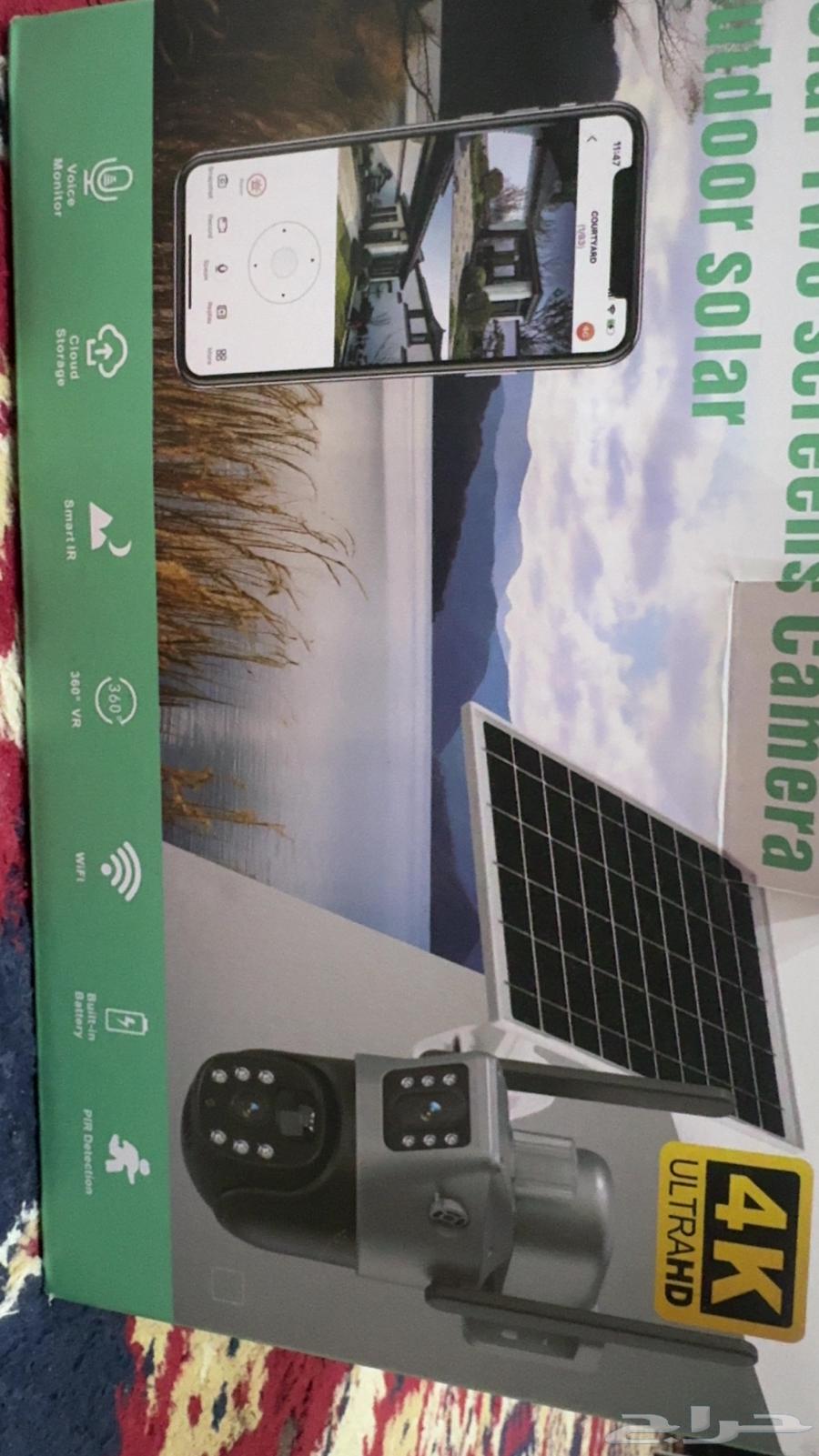 كامرهه منزليه واي فاي جديده طاقه شمسيه64541735700227112