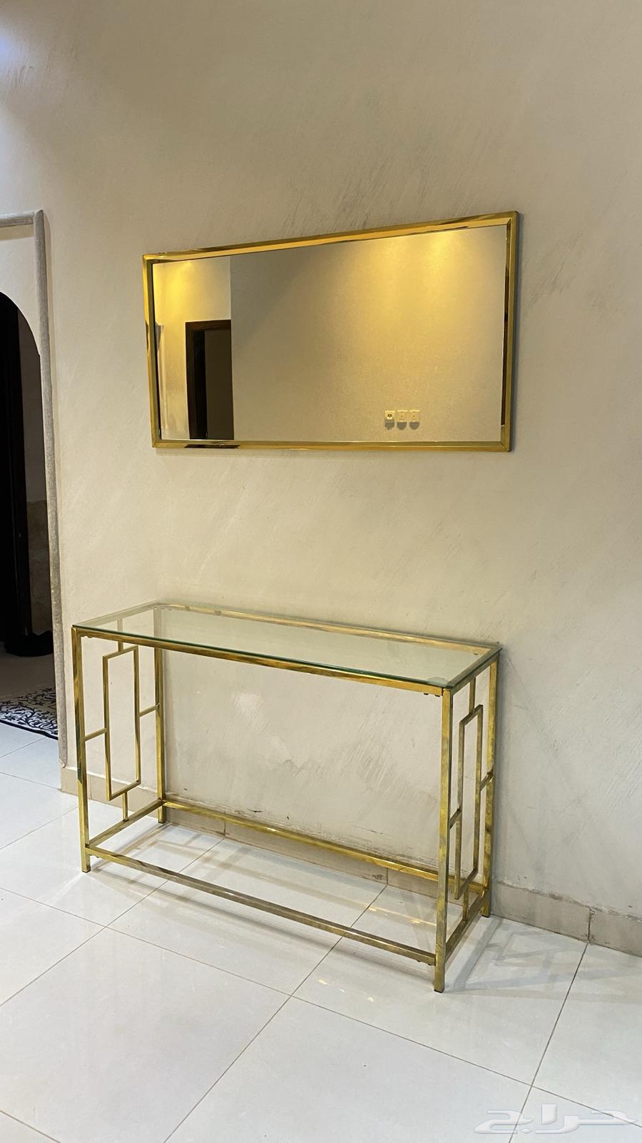 مدخلين أستيل ذهبي نضيف جديد64537240394115110