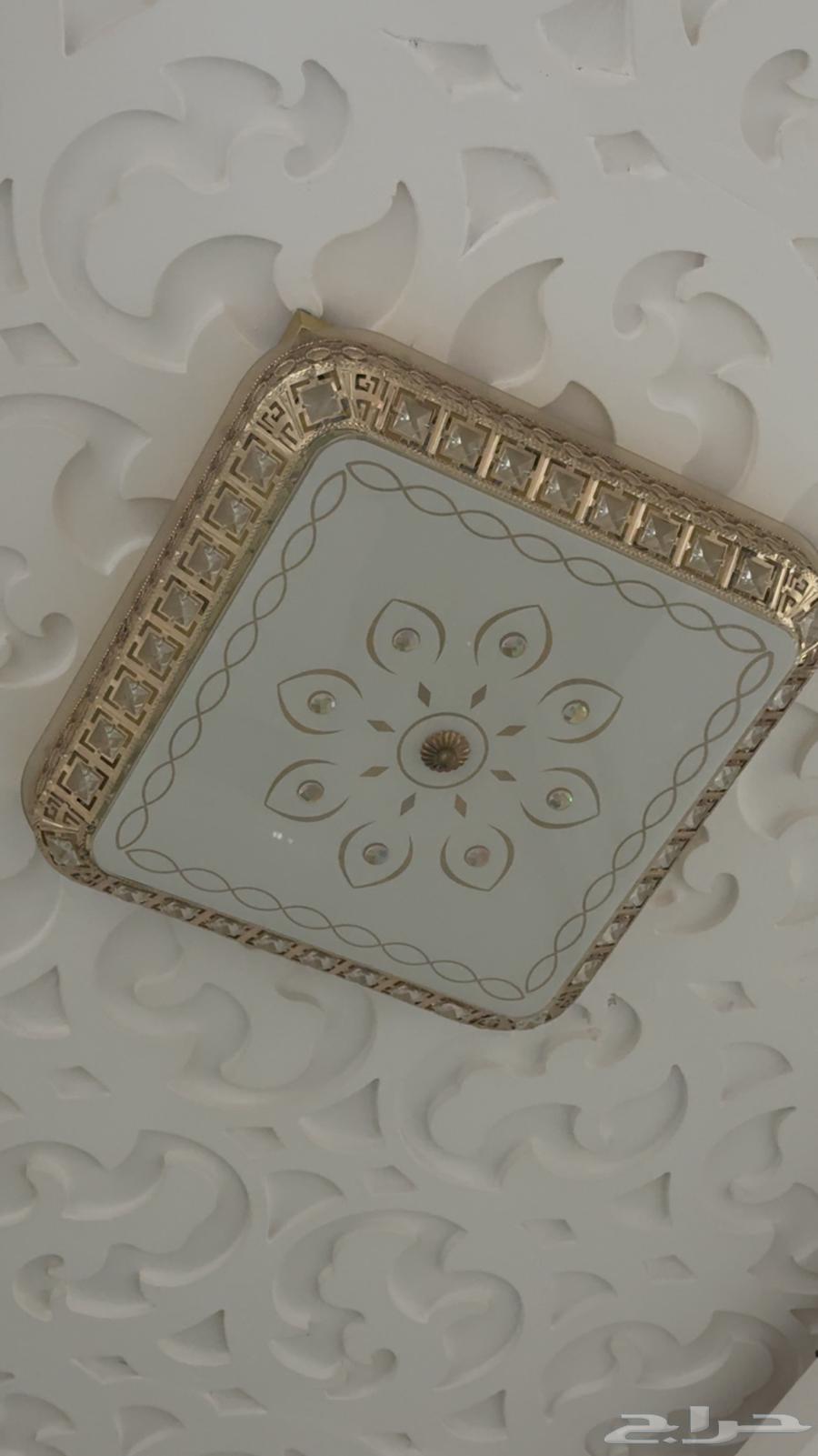 ثريا العدد 2الإضاءه ثلاث الوان سعر الحبه 100 ريال64542034152322111