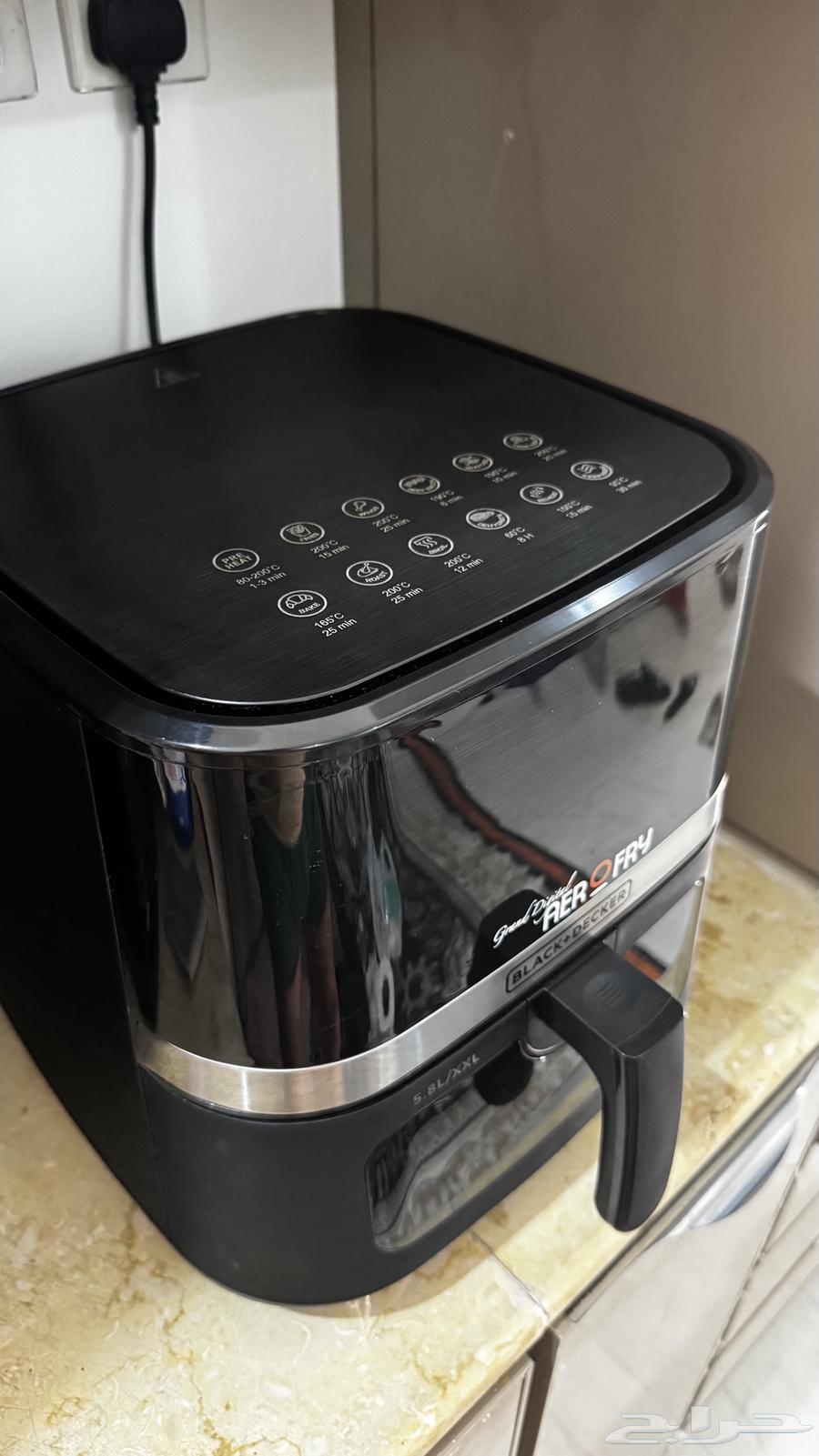 اير فرير قلاية هوائية بلاك اند ديكر بحاله ممتازة64539669773186112