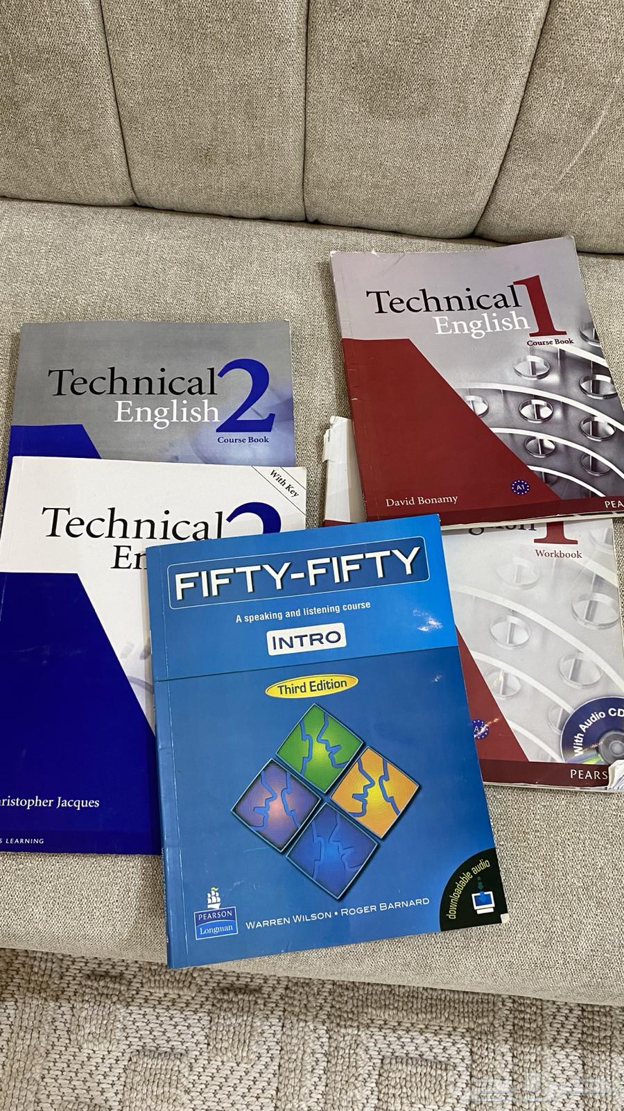 English Technical Book 1, 2, 3, and 4 English64542062358147110