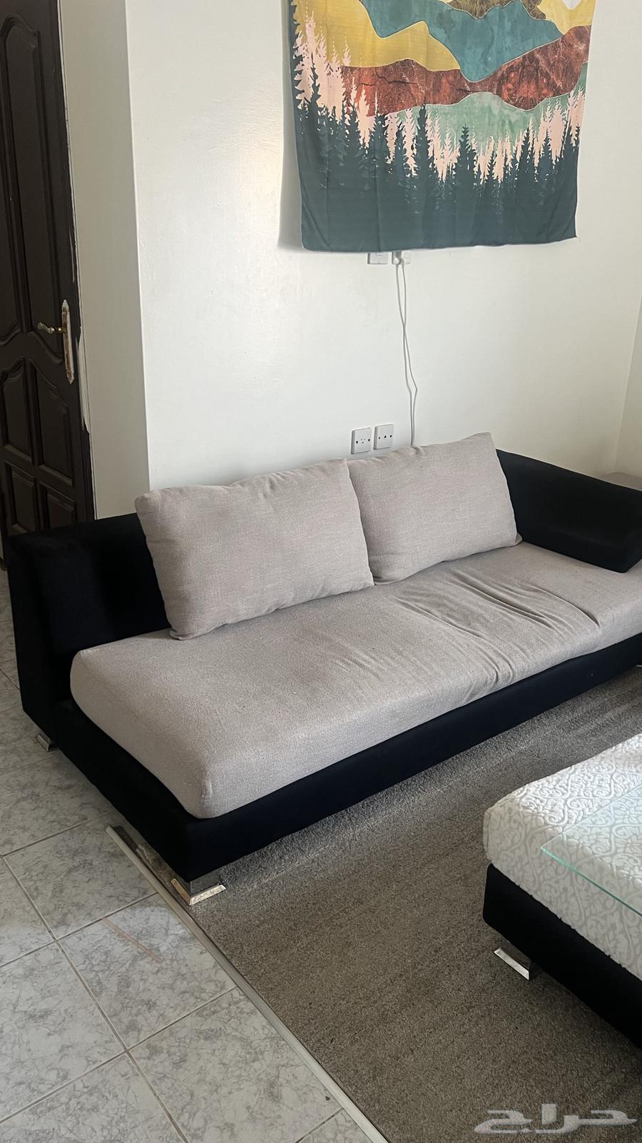 Various used apartment furniture for sale, sofa, air conditioner, cushions, tables64536878284290114