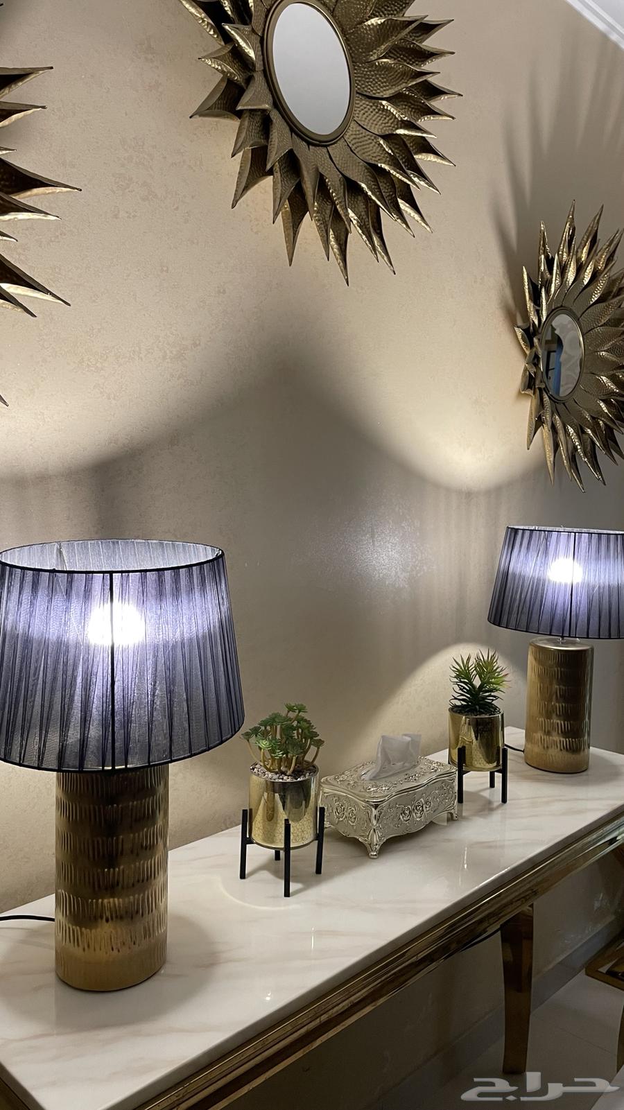 ابجورات باللون الذهبي و الاسود64538443691266110