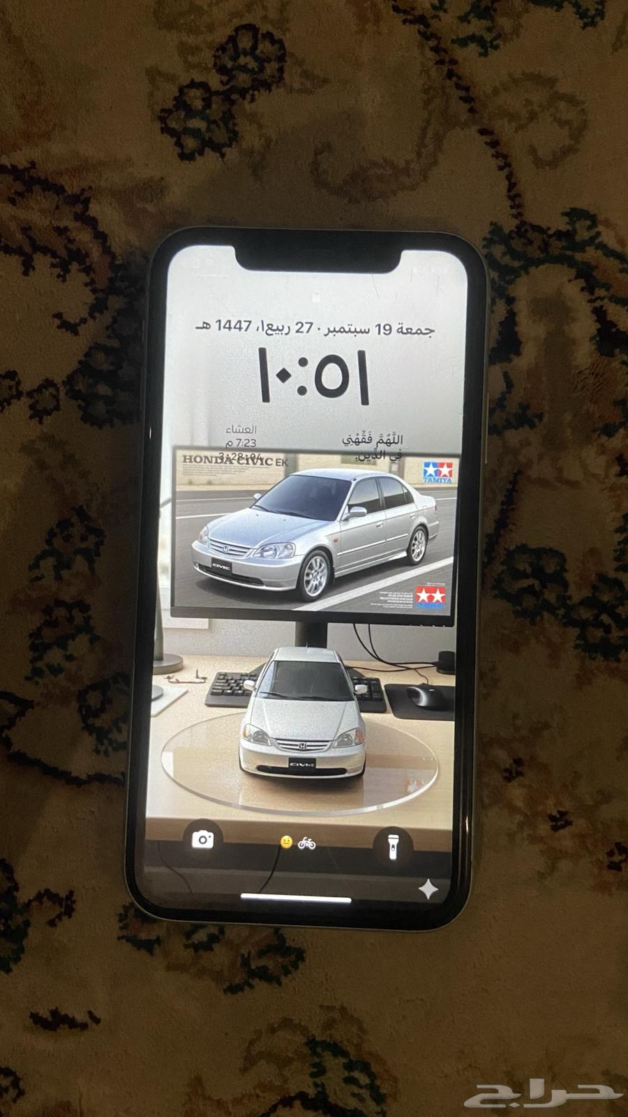 ايفون 11 نضيف بدون خدش 64قيقا64543294951553110