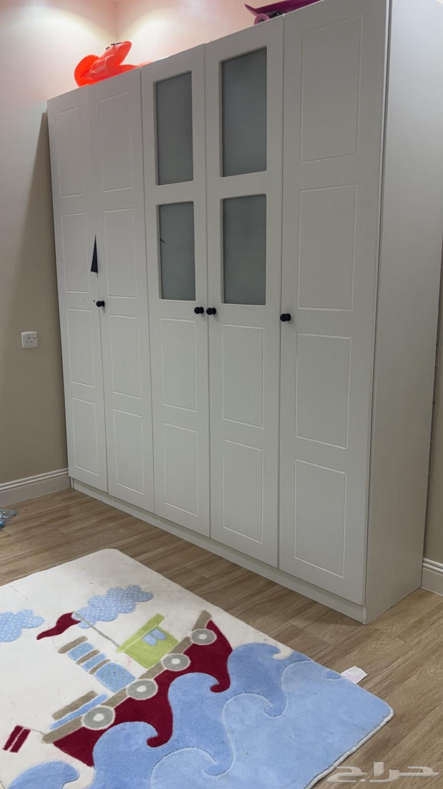 دولاب وسريرين لون64542628801025112