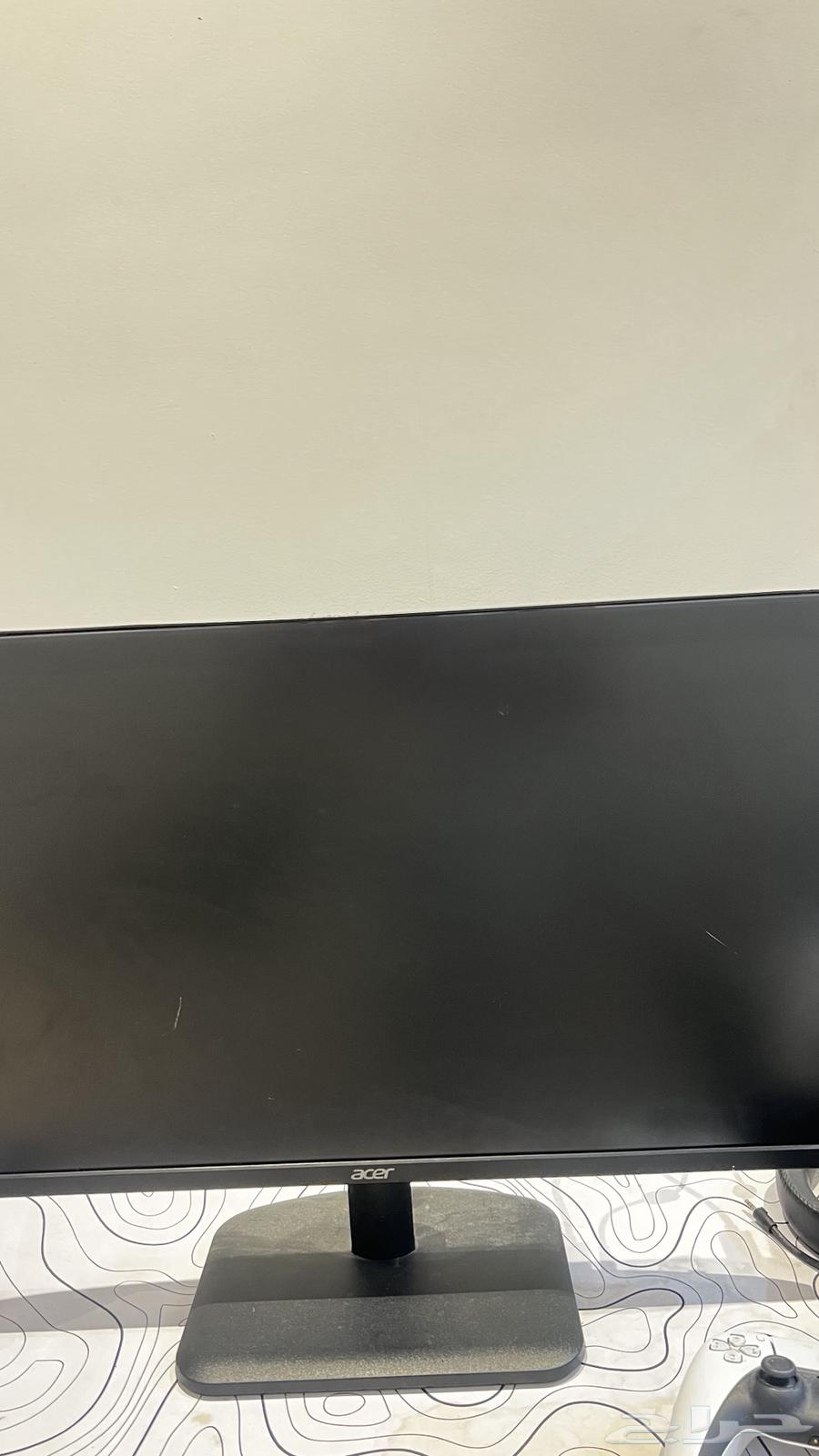 بلايستيشن 5 وشاشة 27 انش من شركة ايسر 100 هيرتز64536390040577111