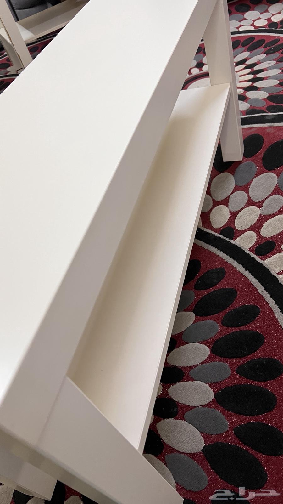 طاولة تلفزيون ايكيا ابيض64540280869891113