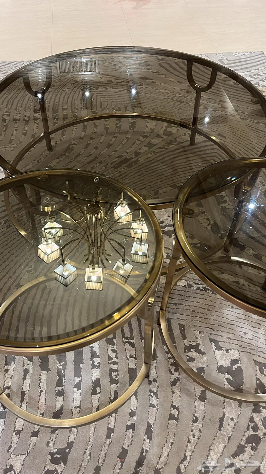 طاولات ضيافه مع طاولتين خدمه64541864257922113