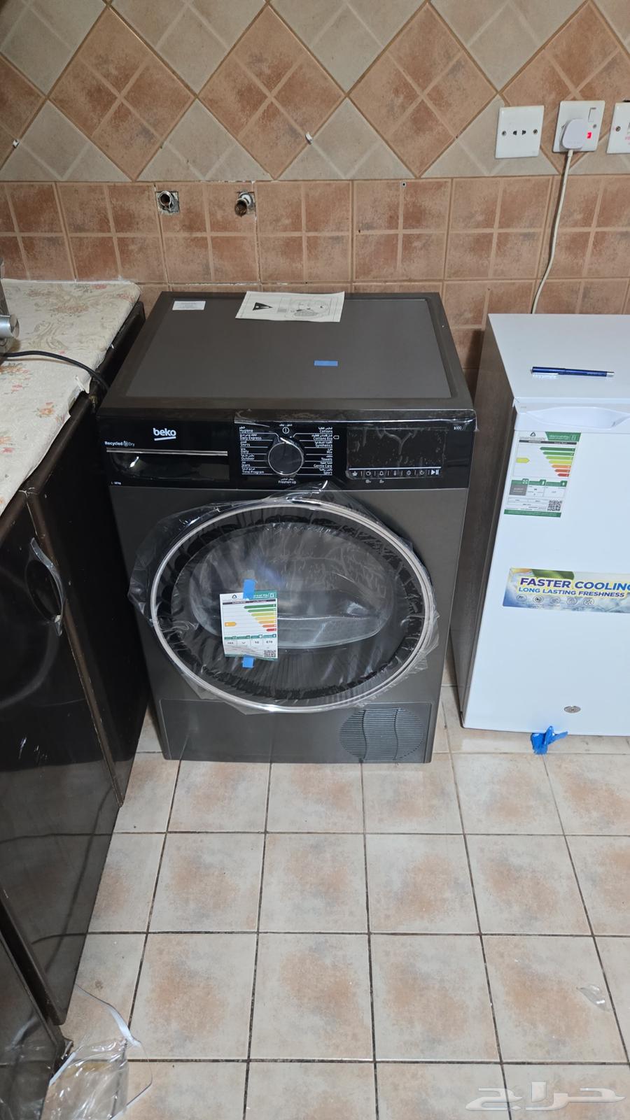 تلاجه ومجفف ملابس ماركةبيكو لم يستخدموا نهائي64542884566913110