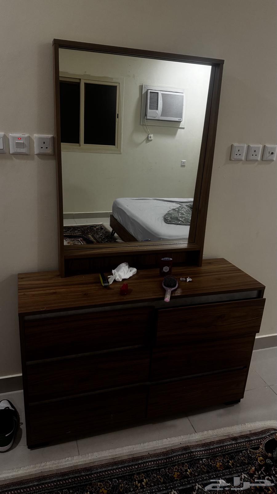 غرفة نوم للبيع مع مرتبه طبية وغسالة اوتماتيك وثلاجة64535013719811112