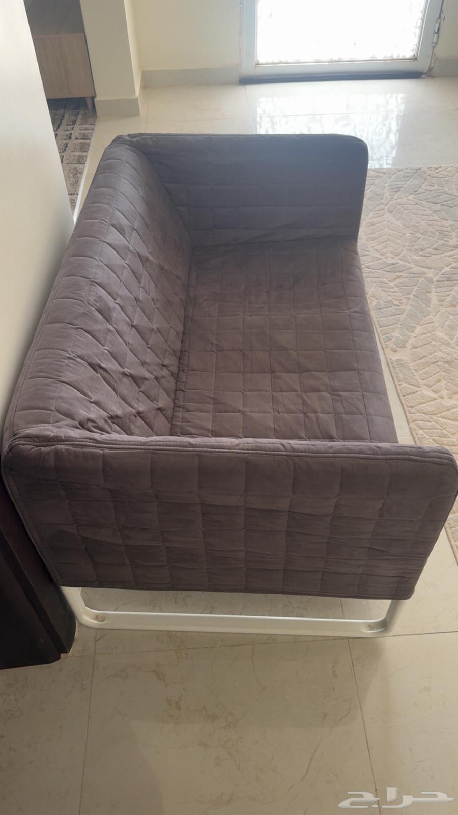 كنبة ايكيا نظيفه قطعتين64537031171202114