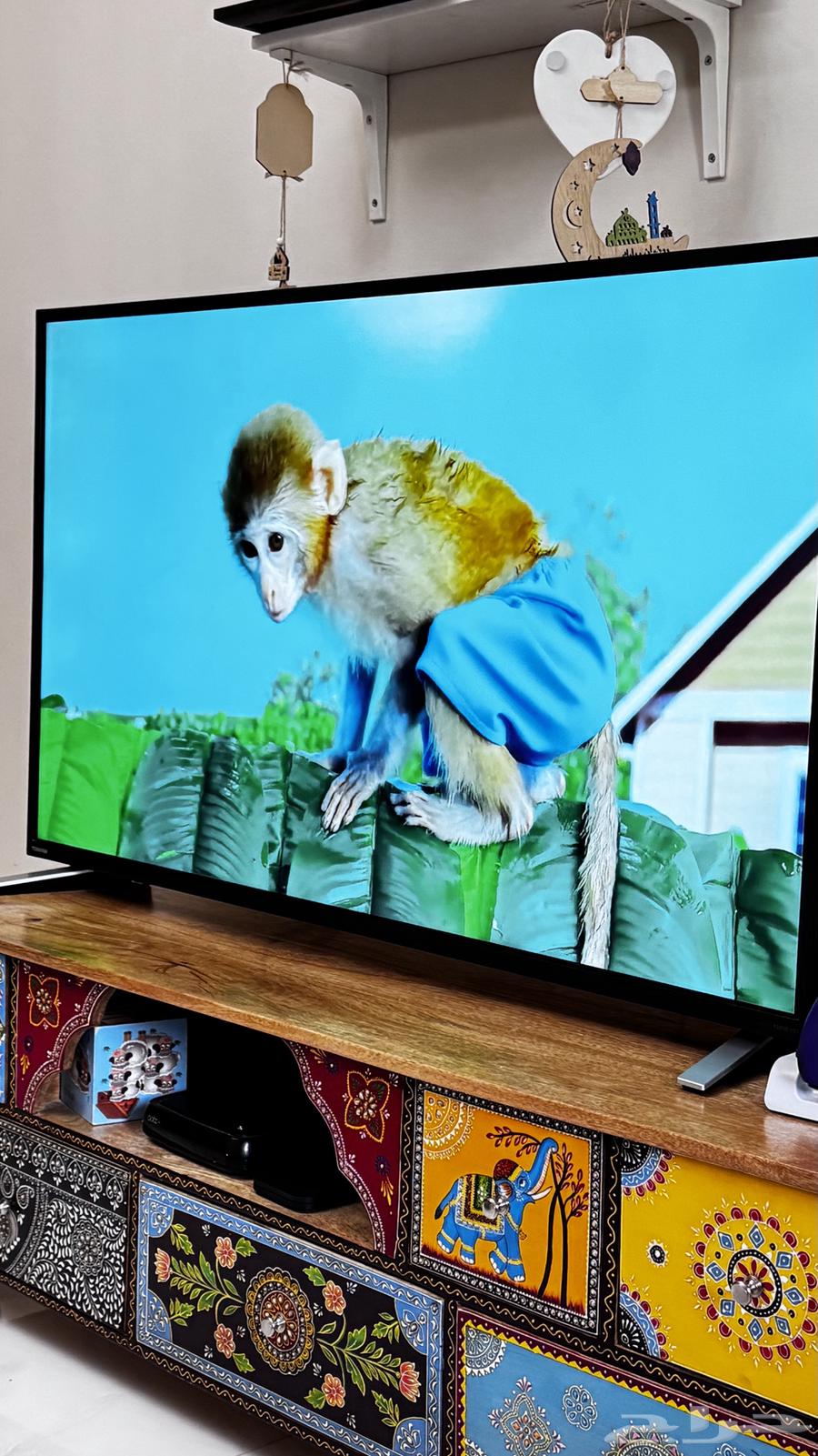 تلفزيون شاشة 55 بوصة 4k toshiba مع قطعة شاومي64536237951491111