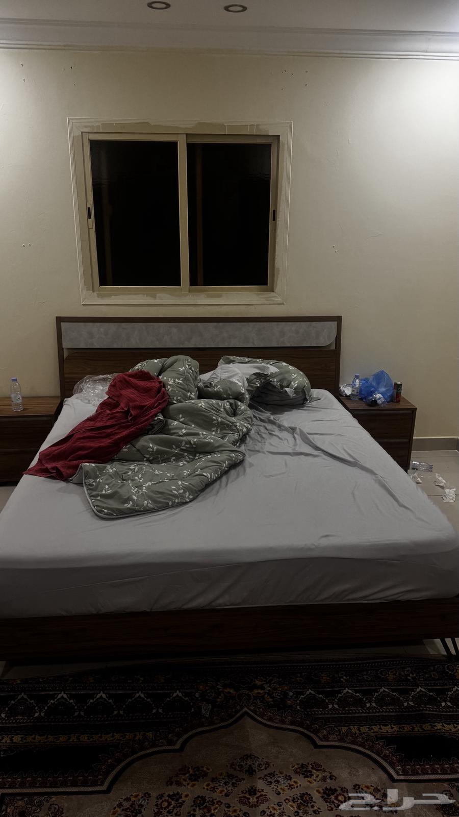 غرفة نوم للبيع مع مرتبه طبية وغسالة اوتماتيك وثلاجة64535013719811111