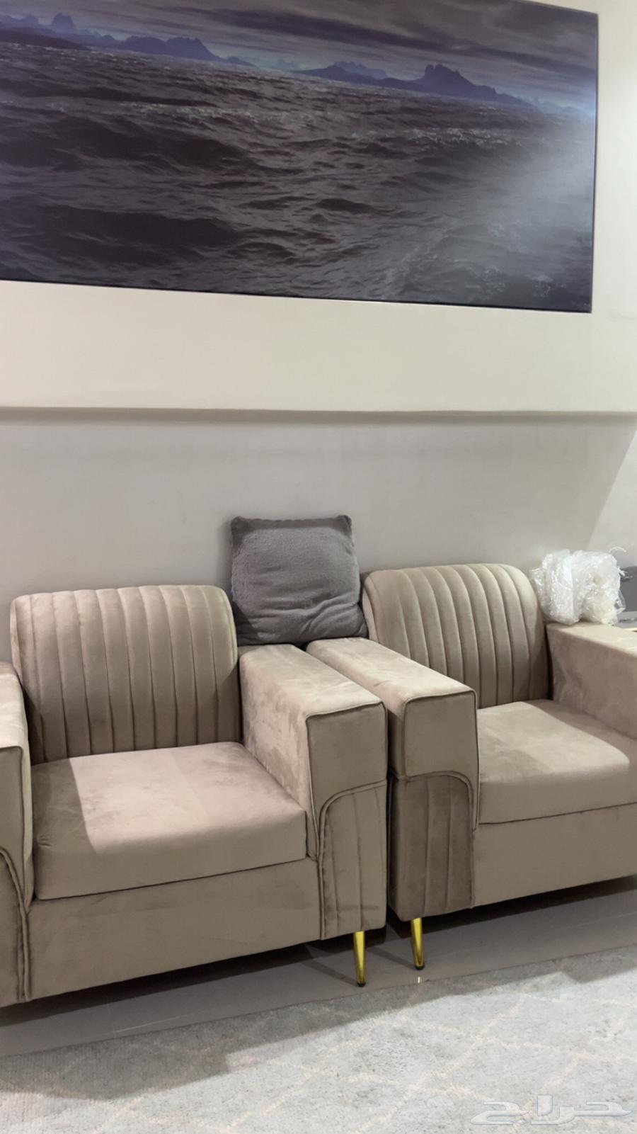 قطعتين كنب جديده لم تستعمل من قبل64535196043905110