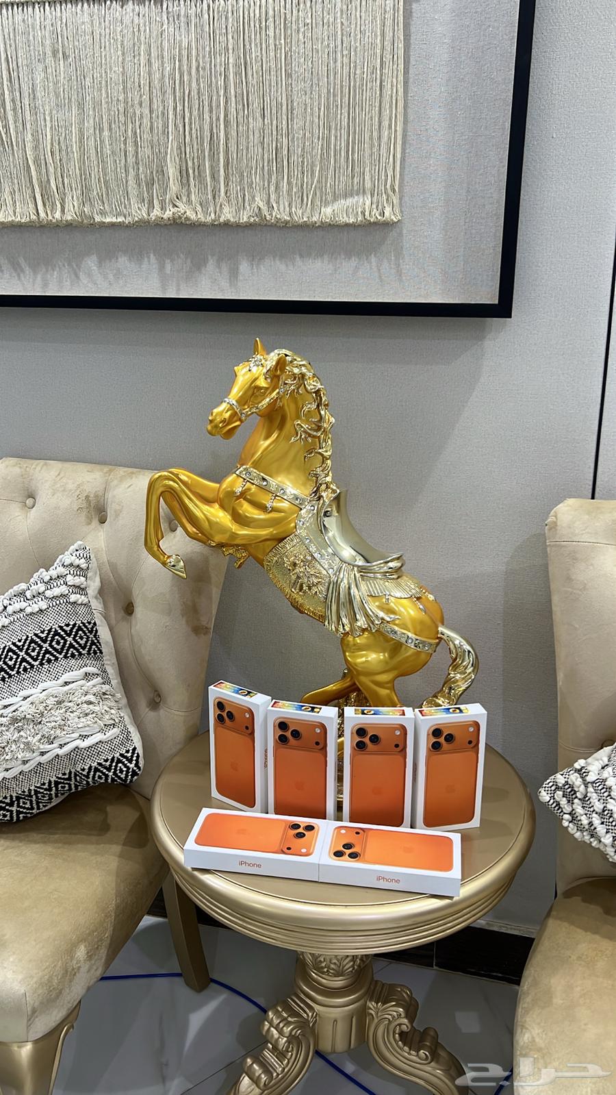 ايفون 17 برو ماكس 256 برتقالي كوني ضمان حسابات العرب.64537407654147110