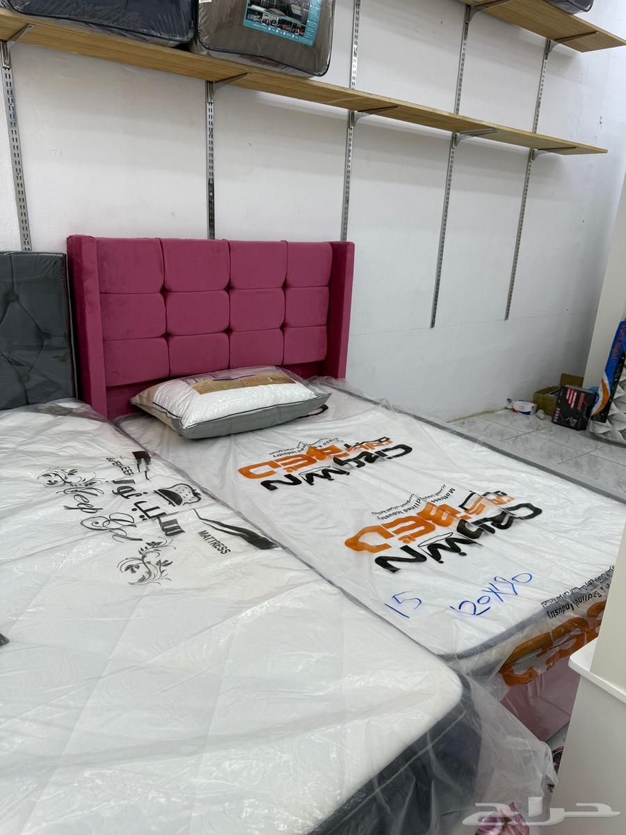 سراير حديد خشب و دواليب خشب جديد64537658784003111