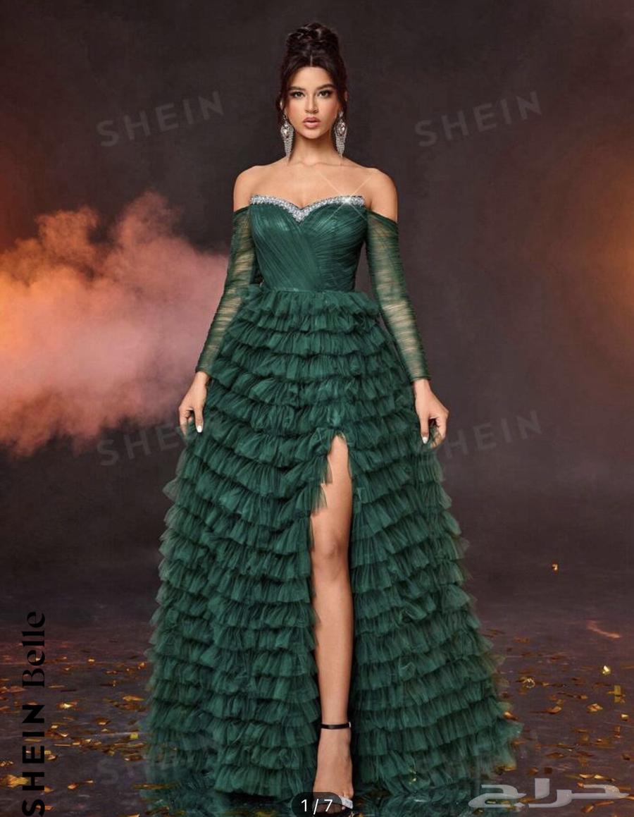 فستان جديد للبيع سبب البيع المقاس كبير علي Xs64535778804609110