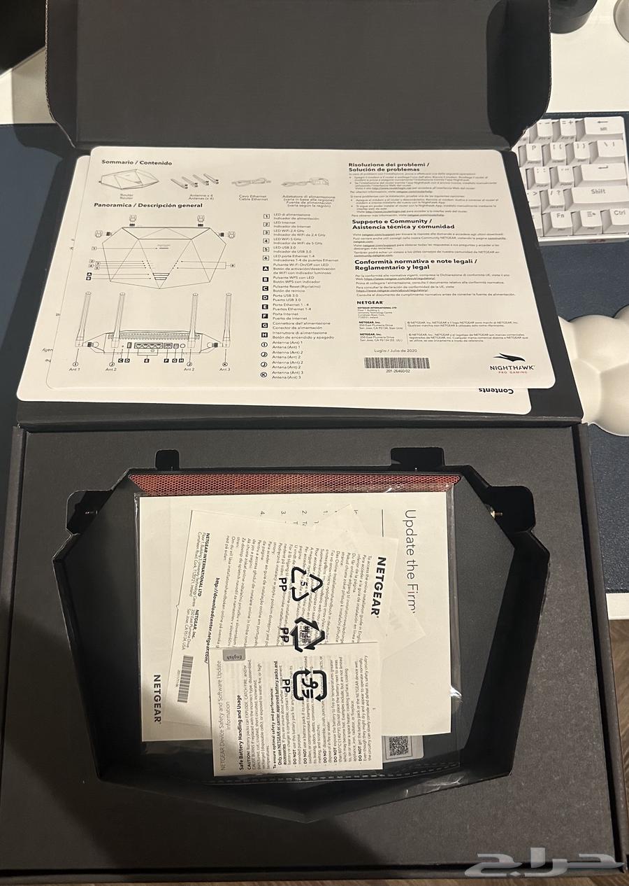 راوتر واي فاي 6 نايتهوك برو للالعاب64541278684418112