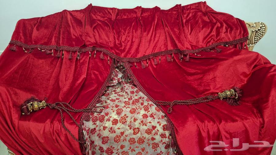 Corner sofa set with 2 curtains, Al Rawdah neighborhood64507361098499111