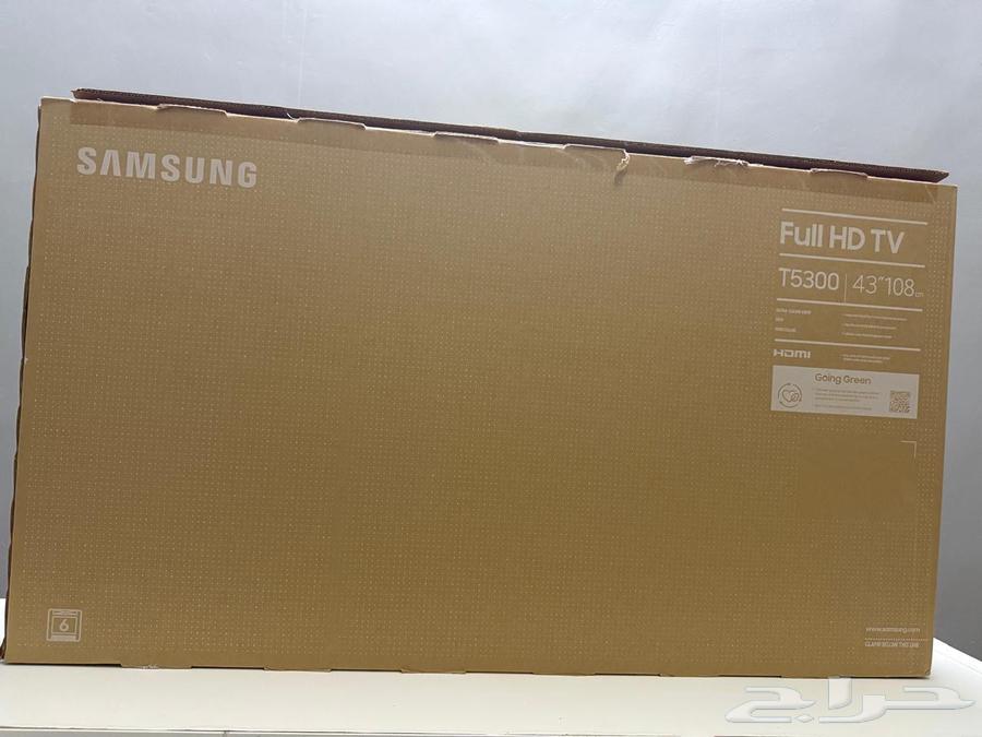 شاشة سامسونج 43 بوصة بدقة Full HD مع رسيفر مدمج اسود64538303295875113