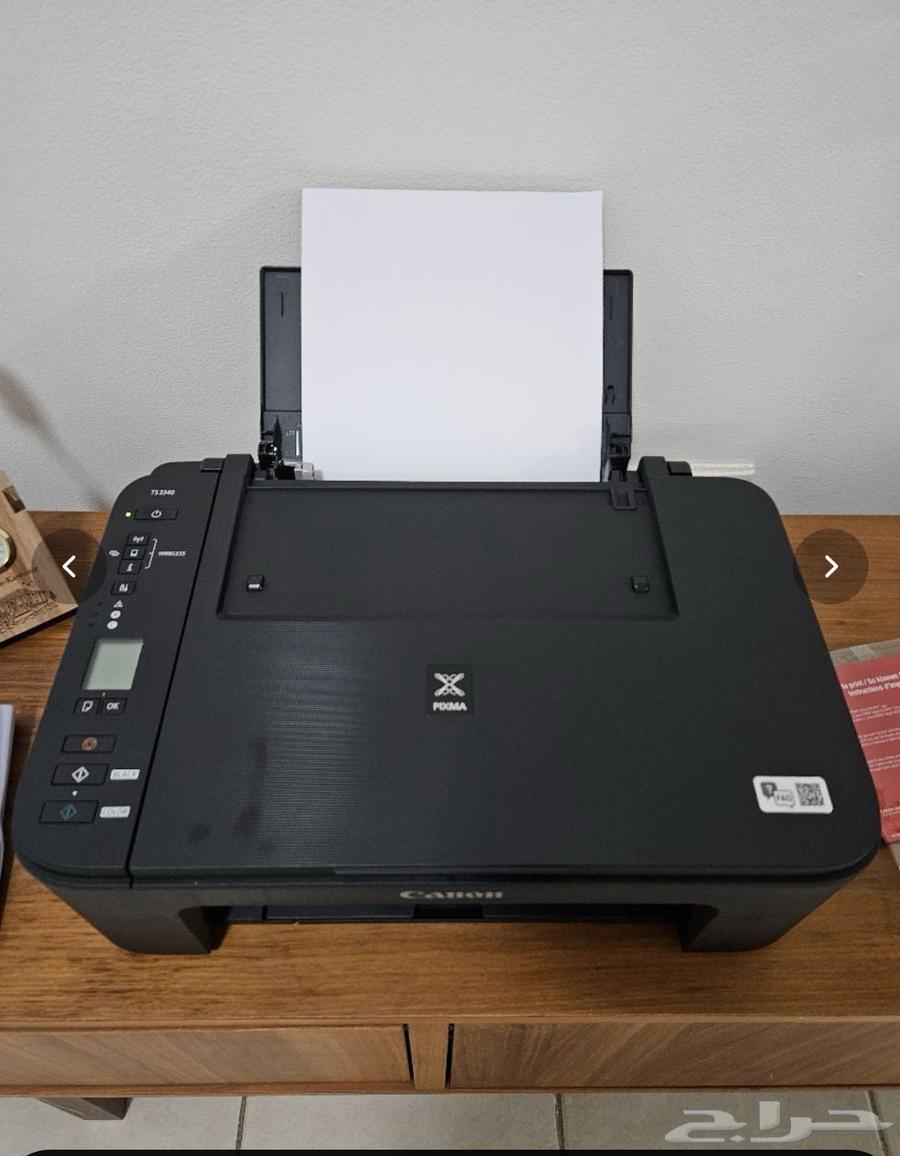 طابعة كانون استخدام جدا قليل مافيها حبر الصامل خاص64542317171457111
