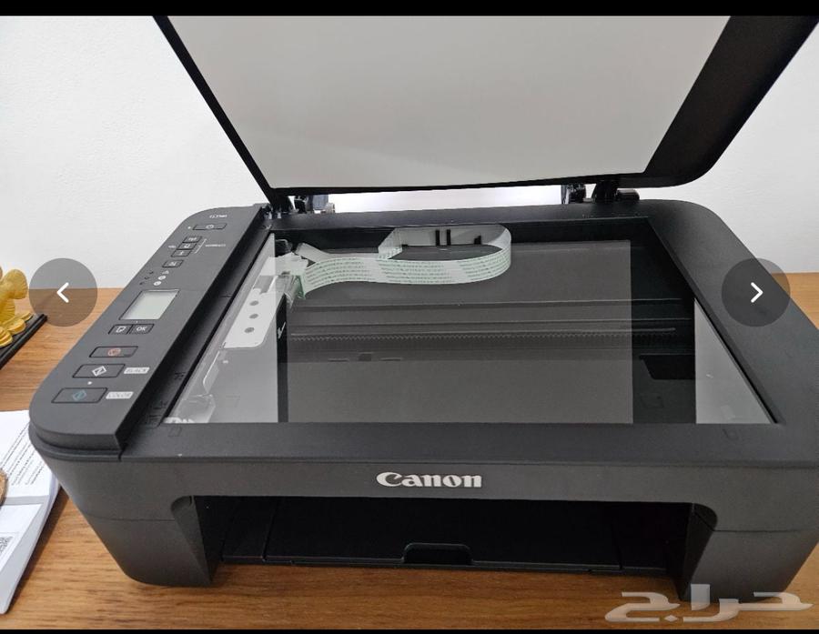 طابعة كانون استخدام جدا قليل مافيها حبر الصامل خاص64542317171457110