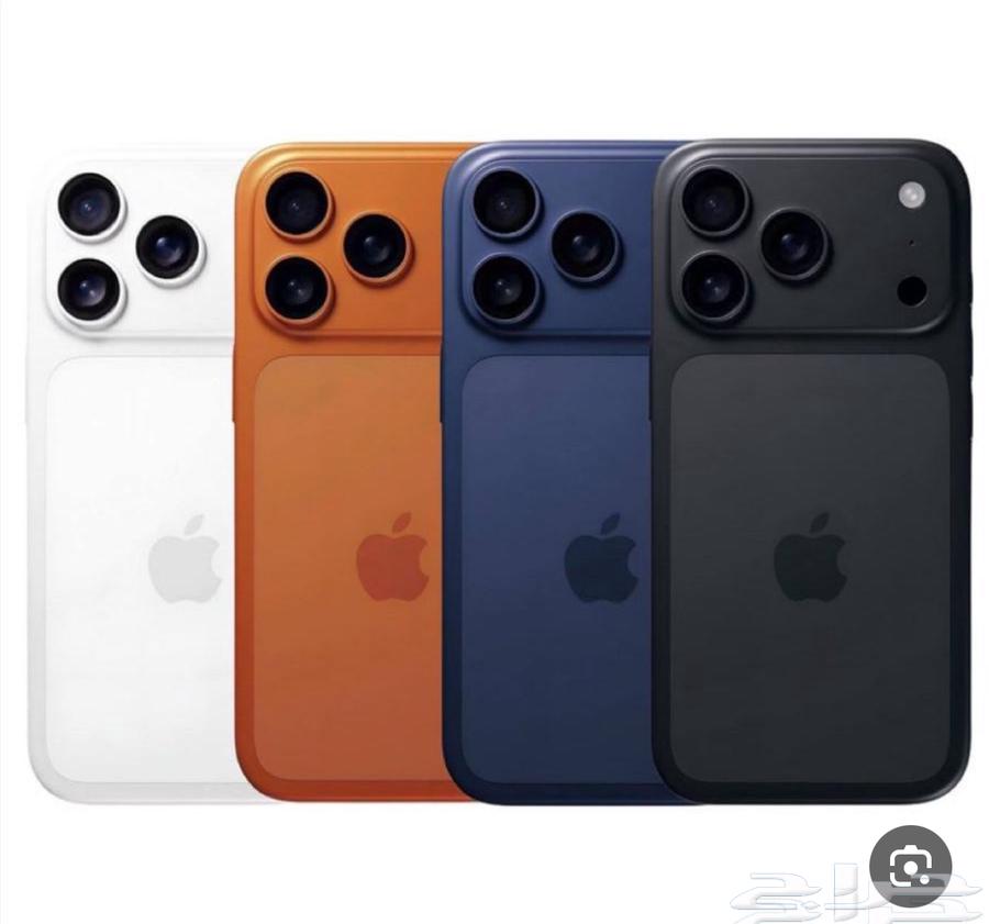 ايفون 17 برو  برو ماكس بجميع الألوان64543294823170110