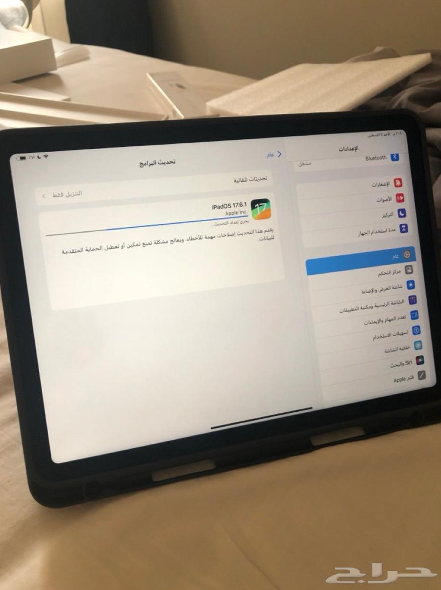 ipad air2022 الجيل الخامس مقاس 10.9بوصة سعه 256قيقا64537909833475113