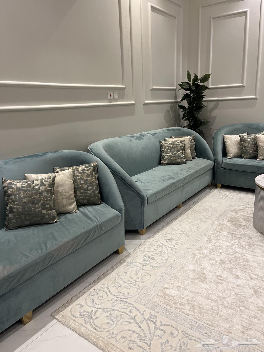 كنب مودرن مخمل لون نادر64542472644225112