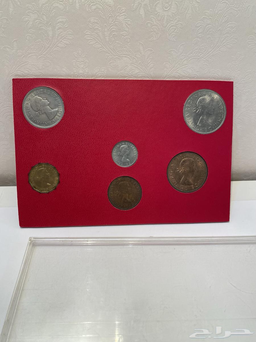 مغلف عملات معدنيه بريطاني 1967م تراث قديم للبيع64434100777090113