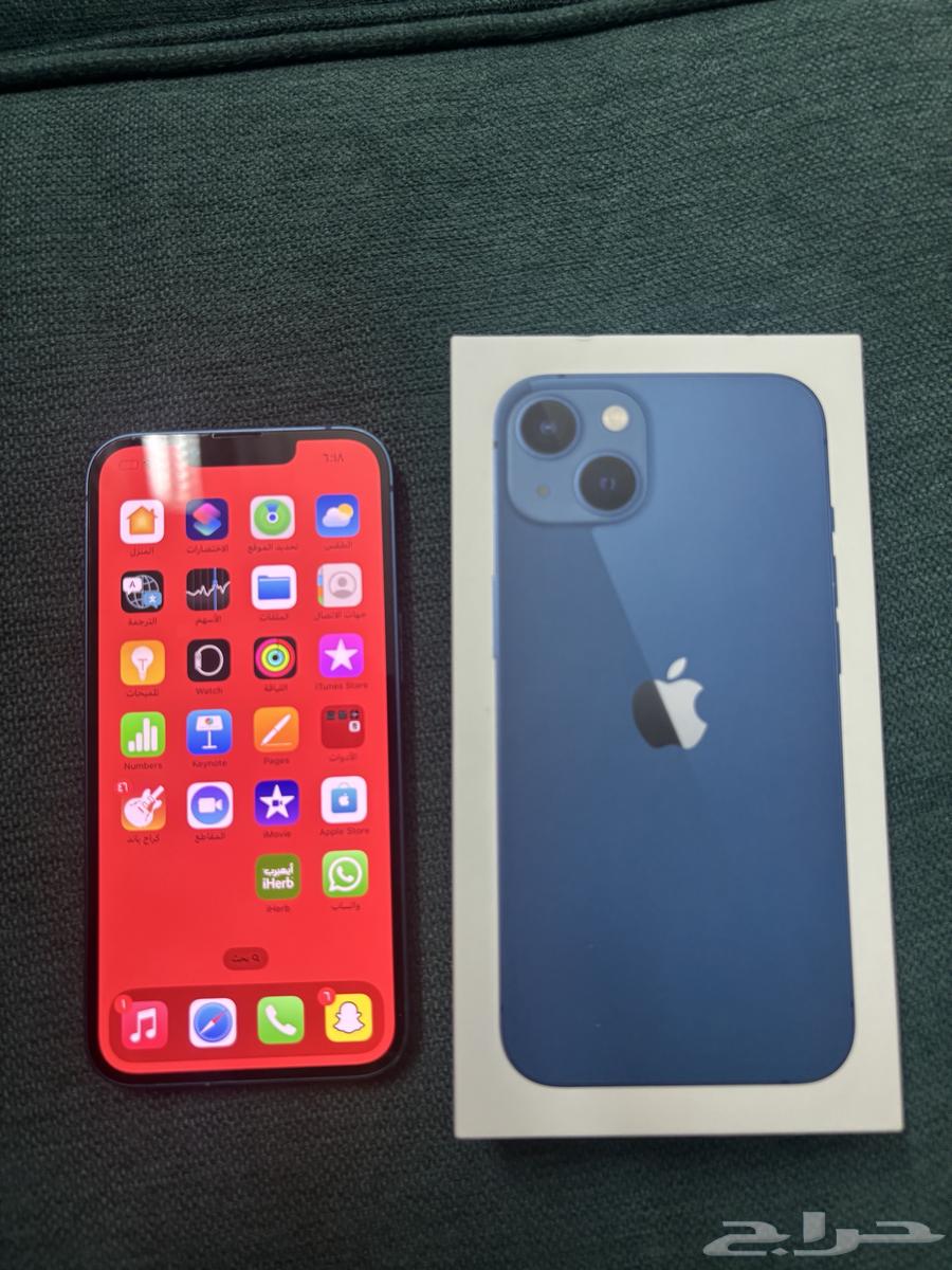 ايفون 13 أزرق 128 قيقا من جرير 1000 ريال64541036953985110