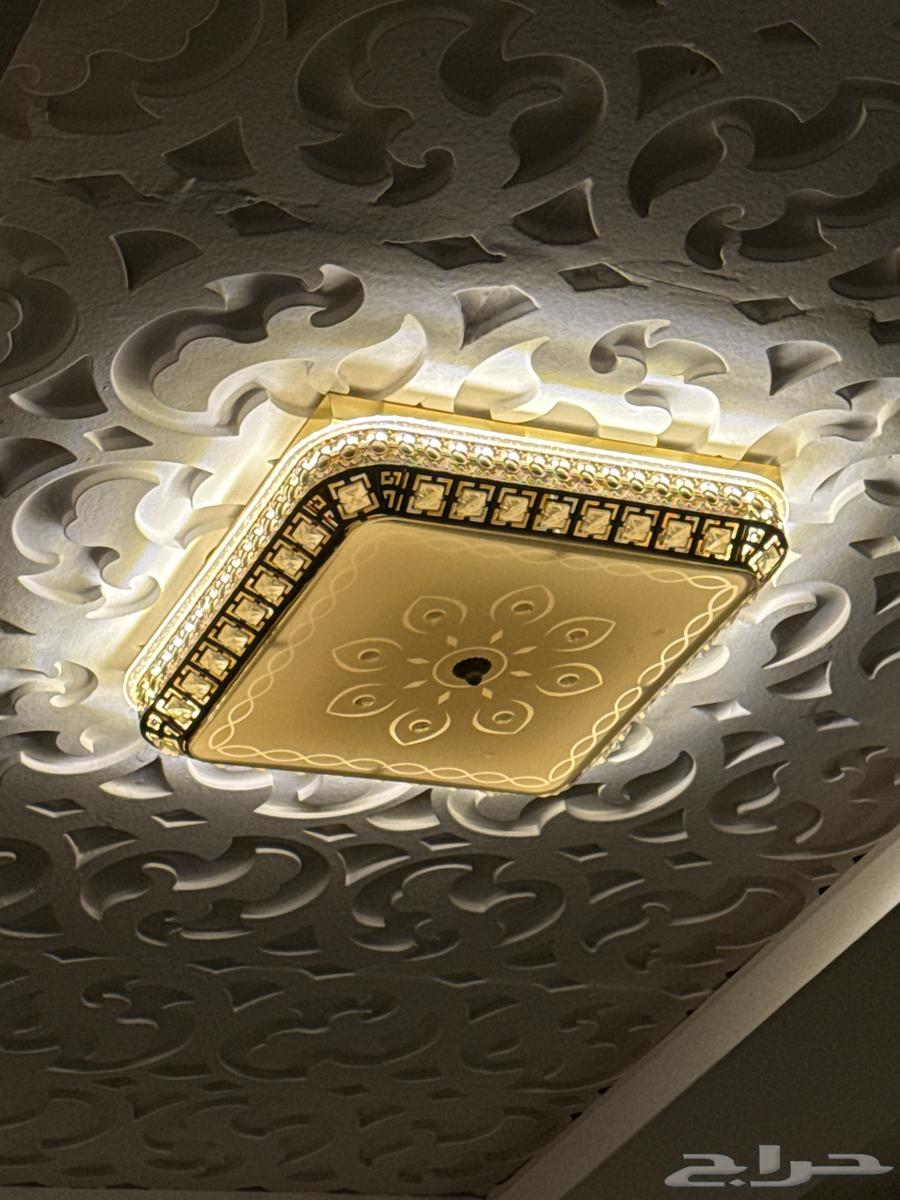 ثريا العدد 2الإضاءه ثلاث الوان سعر الحبه 100 ريال64542034152322113